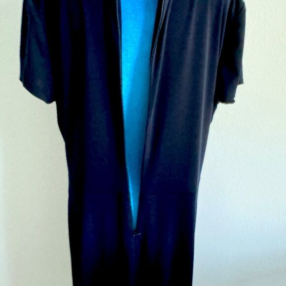 Elegant Black Wrap Dress Ralph Lauren size 16 - Picture 3 of 7